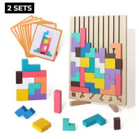 Wooden Stacking Puzzle Toy