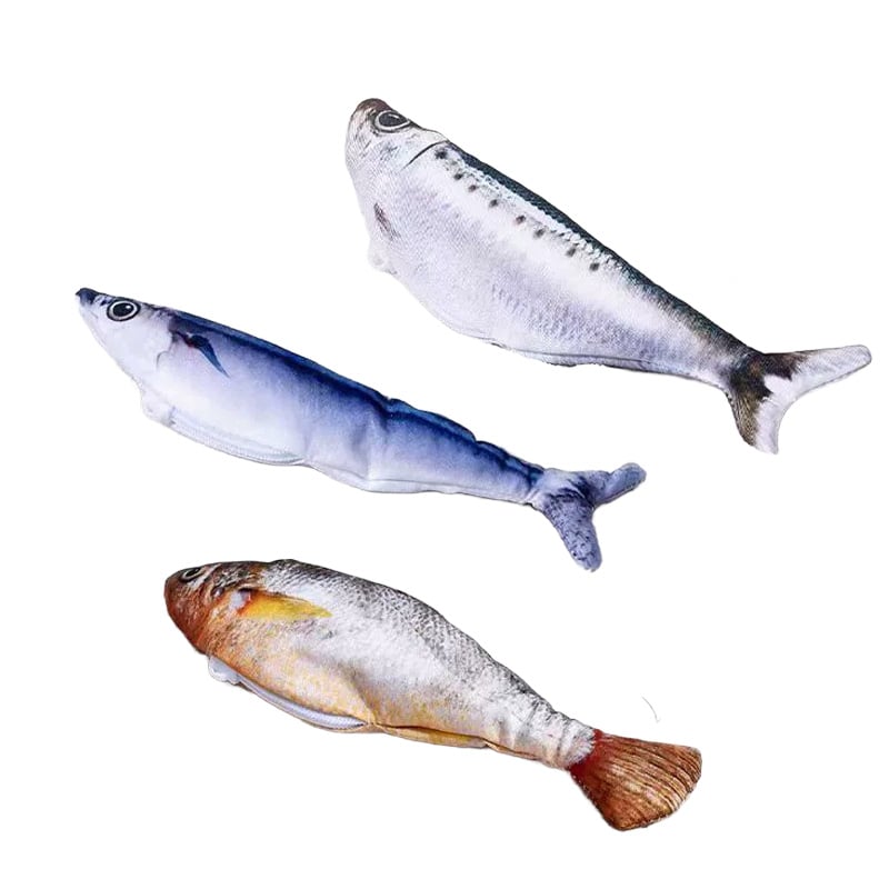 Realistic Flopping Fish Cat Toy