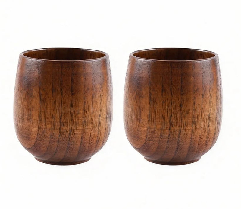Charred Jujube Wood Cups