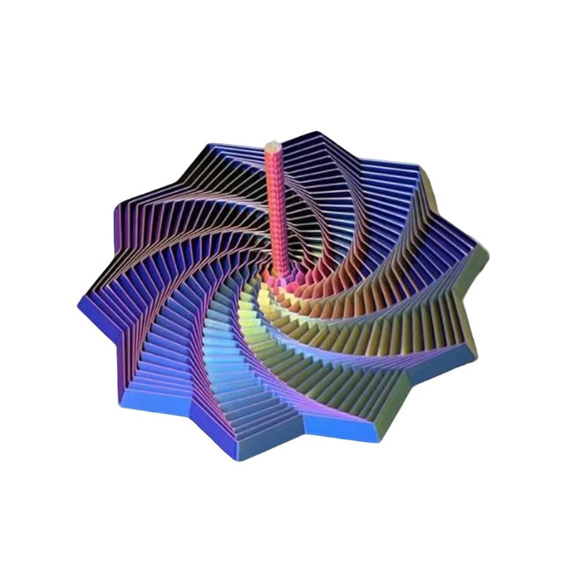 3D Printed Handheld Star Sensory Fidget Toy