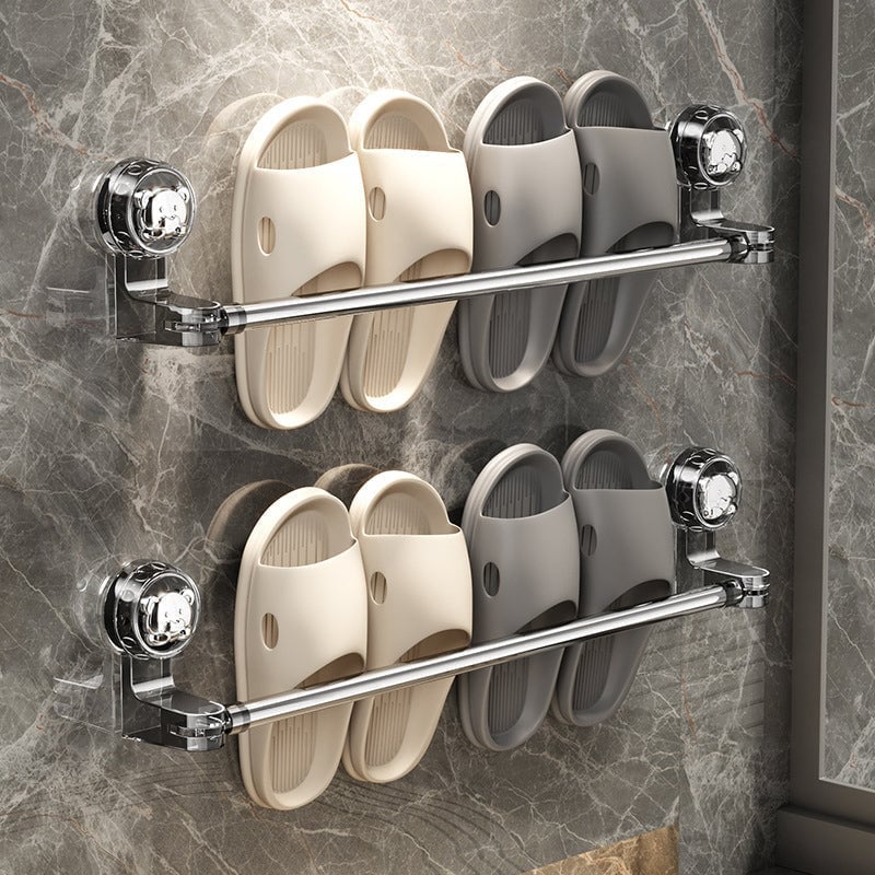 Wall-mounted Punch-free Door Drain Storage Rack