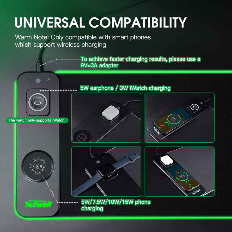 Wireless Charging Mouse Pad