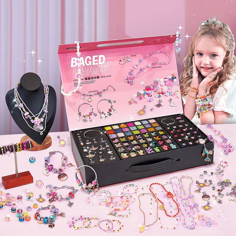 DIY Girls Charm Bracelet Making Kit