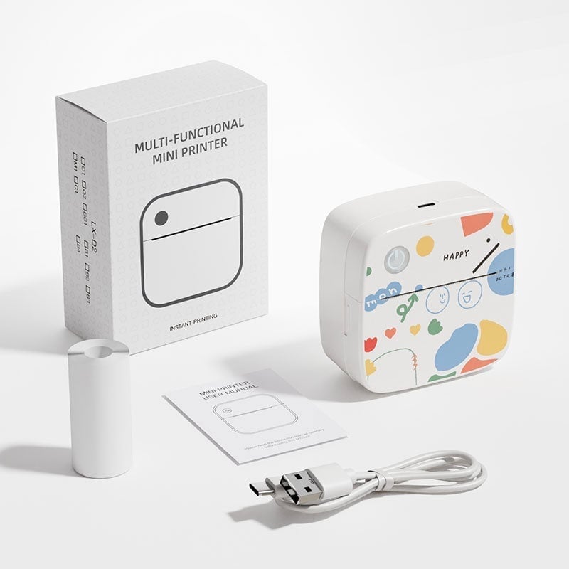 New Mini Wireless Bluetooth Label Printer