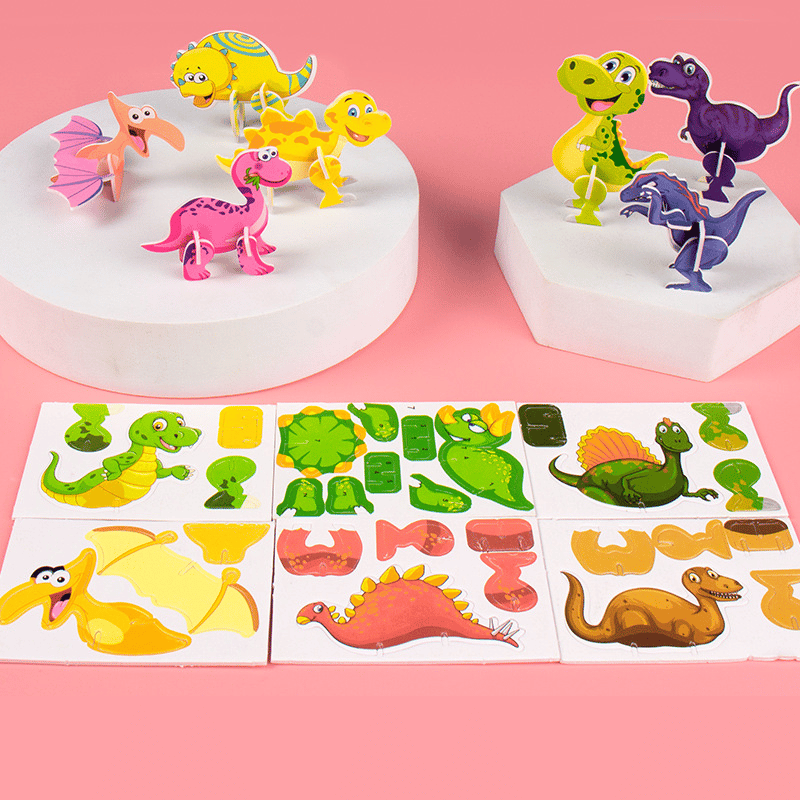 DIY 3D Creative Insect Paper Jigsaw Puzzle