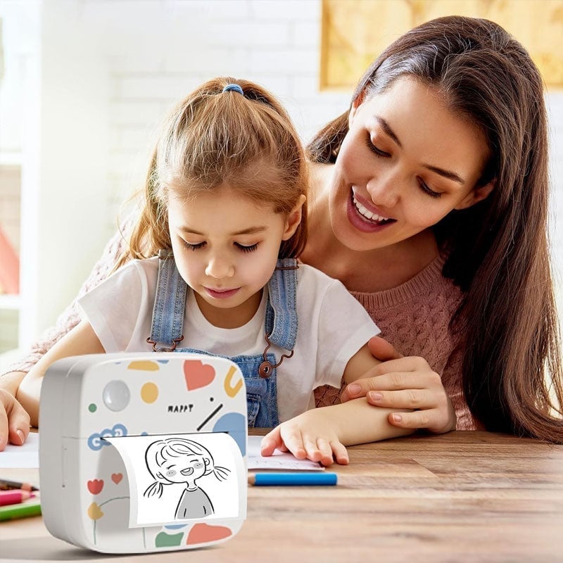 New Mini Wireless Bluetooth Label Printer