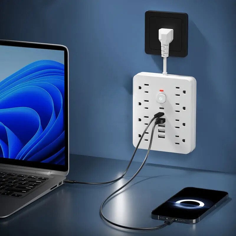 14 in 1 US Standard Multifunctional Power Strip
