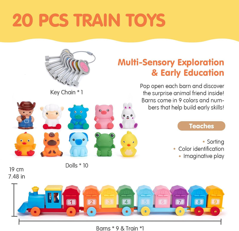 Animal Train Matching Toy