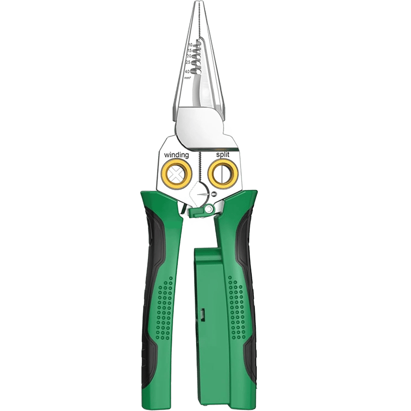 8-in-1 Heavy Duty Wire Stripper Pliers with Voltage Test