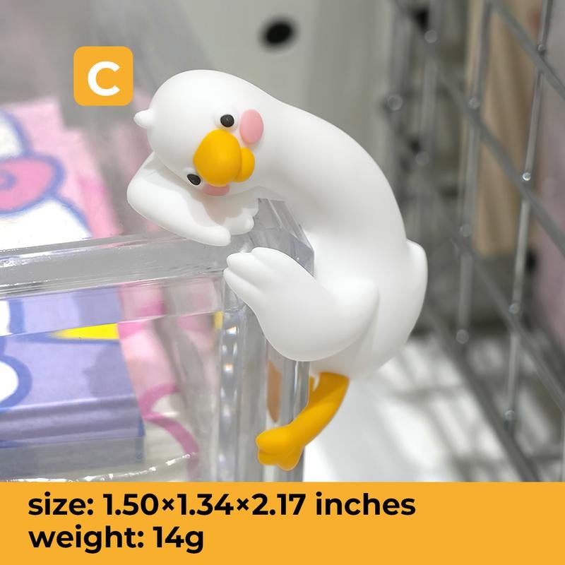 Lying Flat Duck Desk Ornament