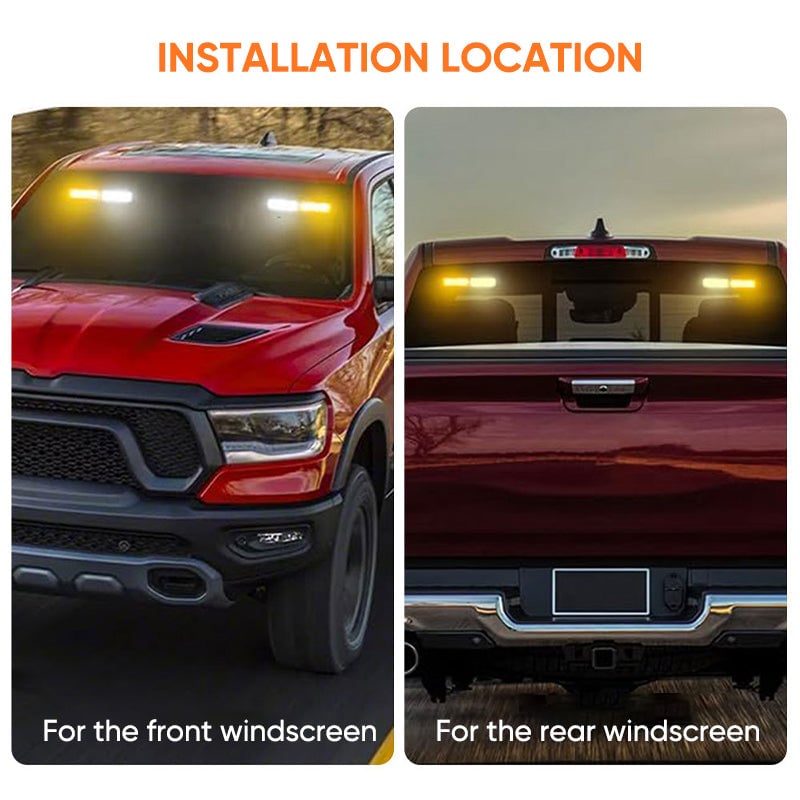 Emergency Strobe Warning Light Bar