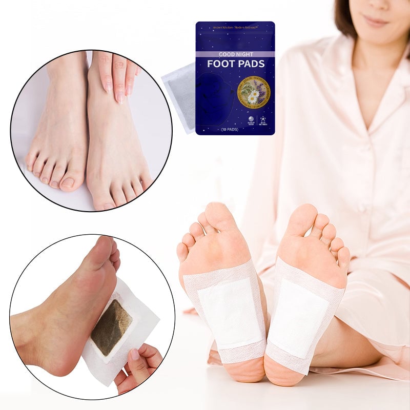 Herbal Detox Foot Pads for Stress Relief, Better Sleep