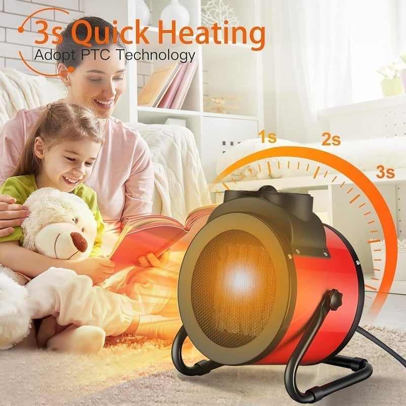 Powerful Portable Heating Cannon
