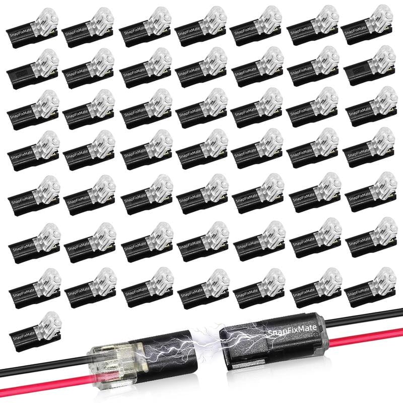 LED Strip Connector Plug with Locking Buckle
