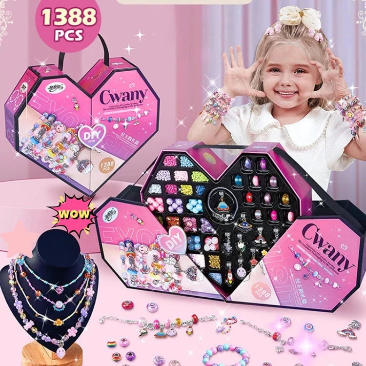 DIY Girls Charm Bracelet Making Kit
