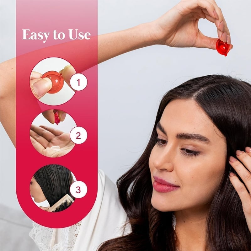 Glow Capsules Leave-In Hair Treatment
