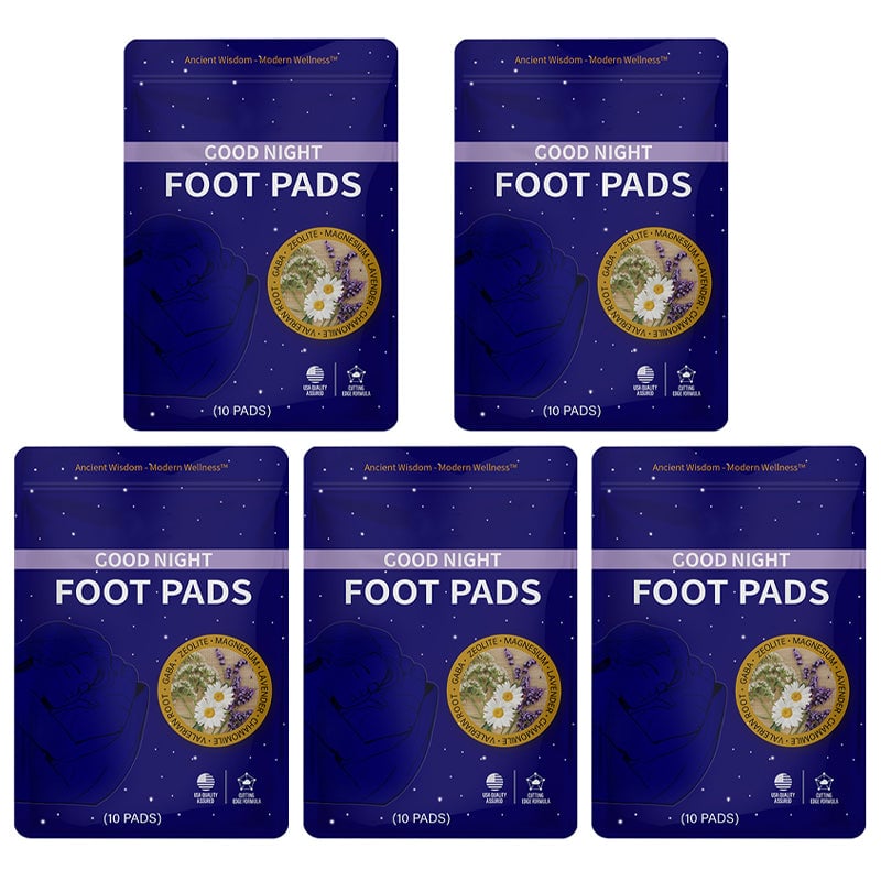 Herbal Detox Foot Pads for Stress Relief, Better Sleep