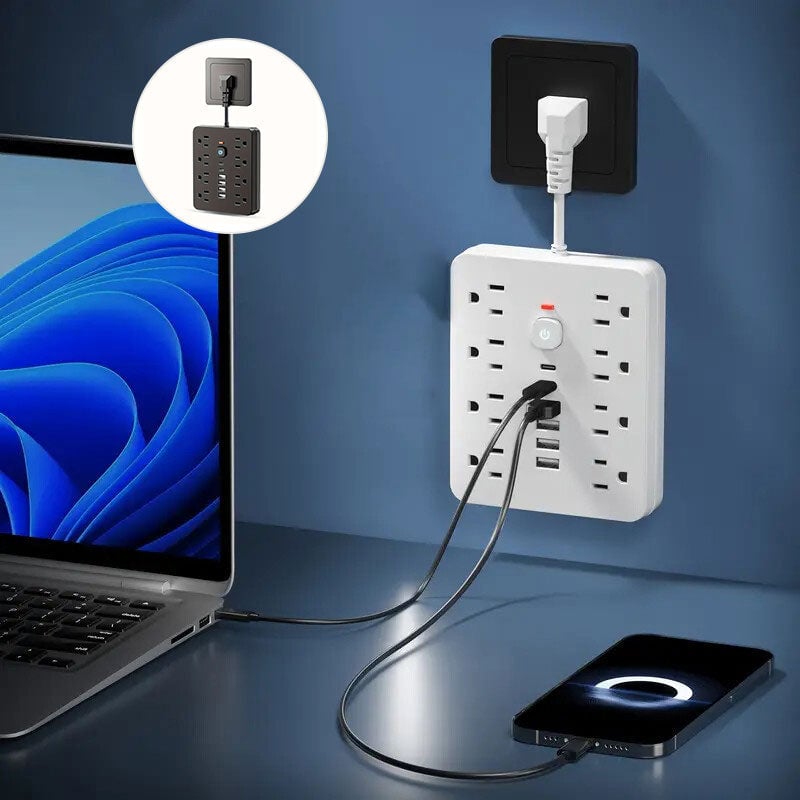 14 in 1 US Standard Multifunctional Power Strip