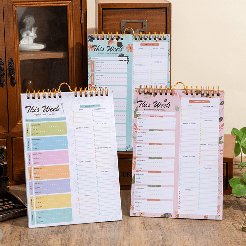 Weekly Meal Planning Notebook