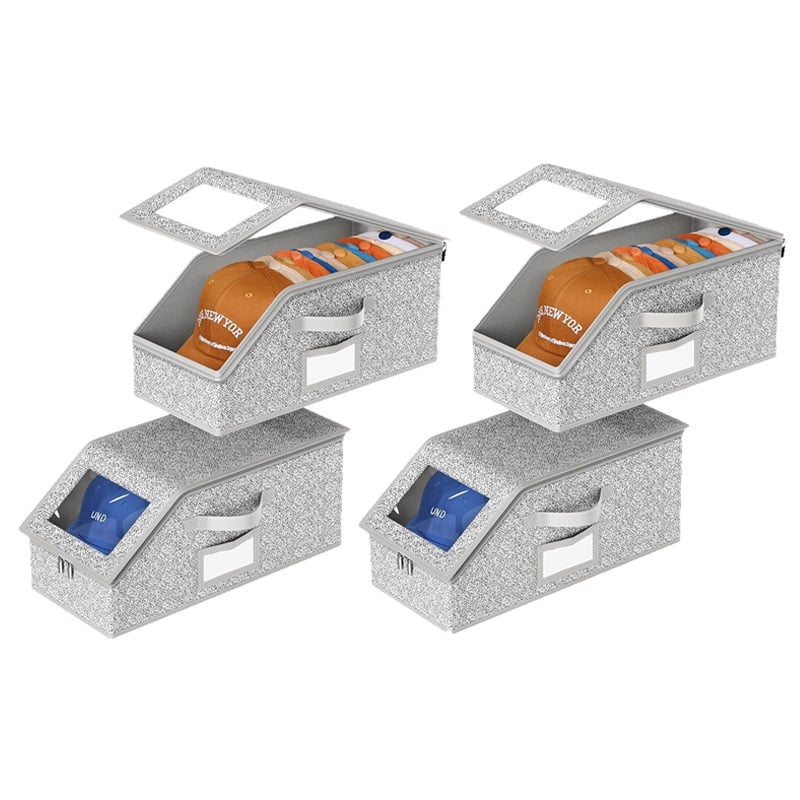 Multifunctional Foldable Dust Hat Storage Box