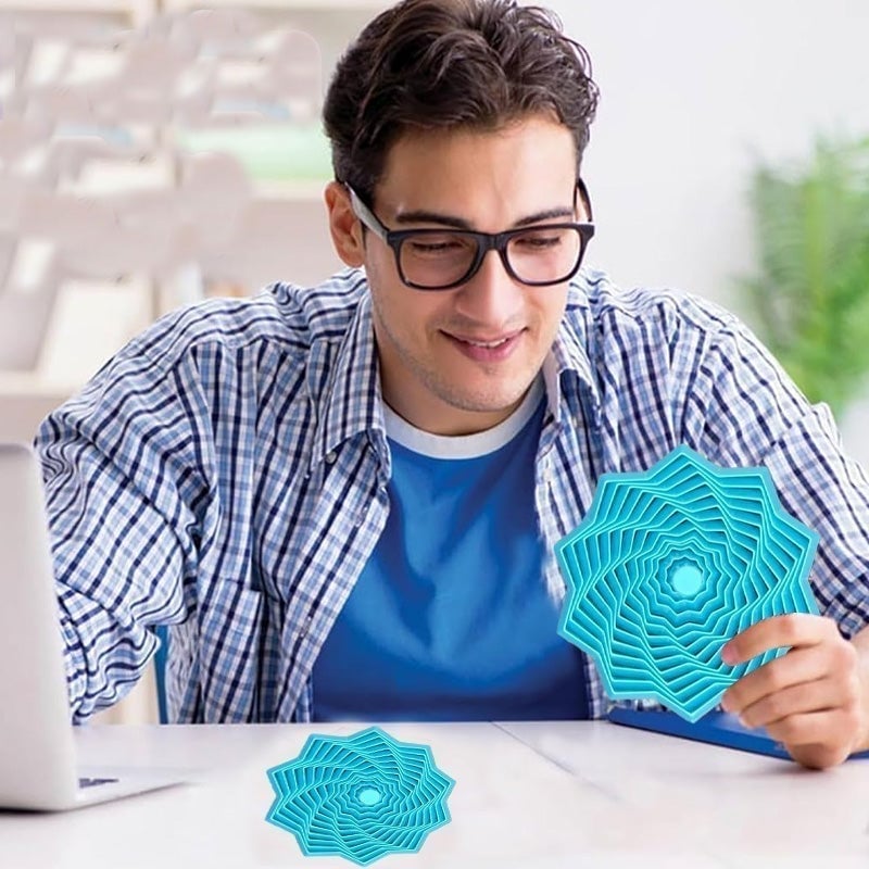 New 3D Printed Handheld Star Sensory Fidget Toy