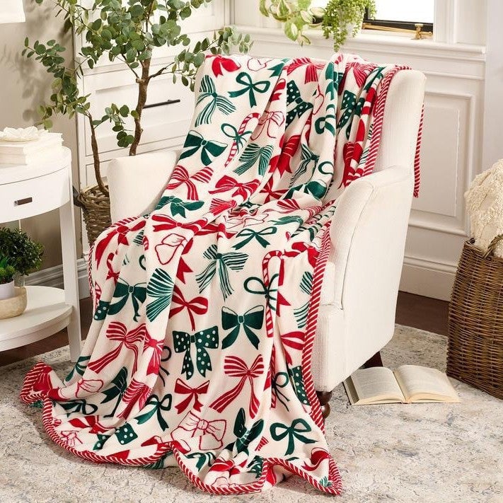 Flannel Decorative Throw Blanket