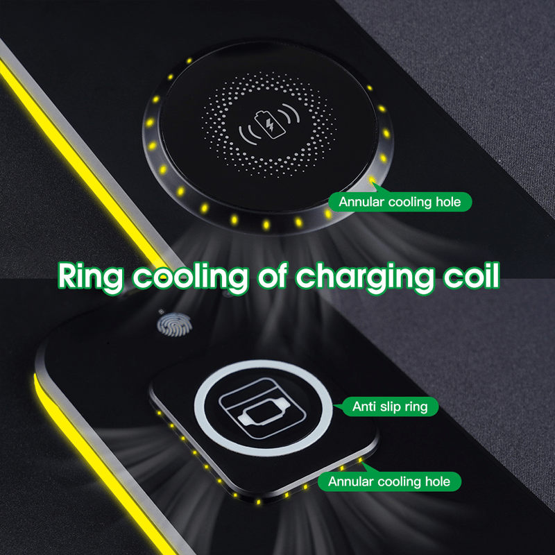 Wireless Charging Mouse Pad