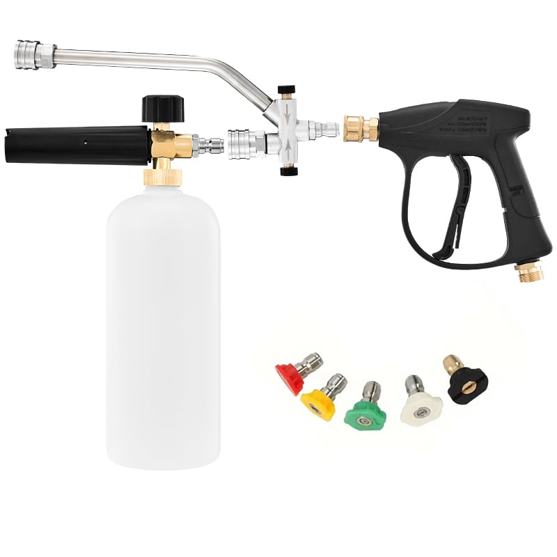 Enhance Your Car Washing Experience - Sakerplus Foam Cannon Dual Connector Accessory