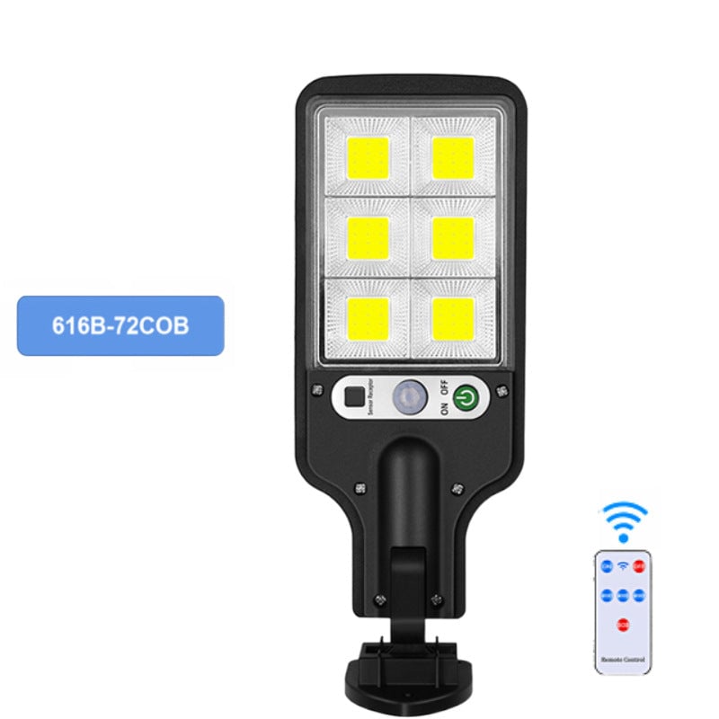 Solar Powered Street Light with Remote Control