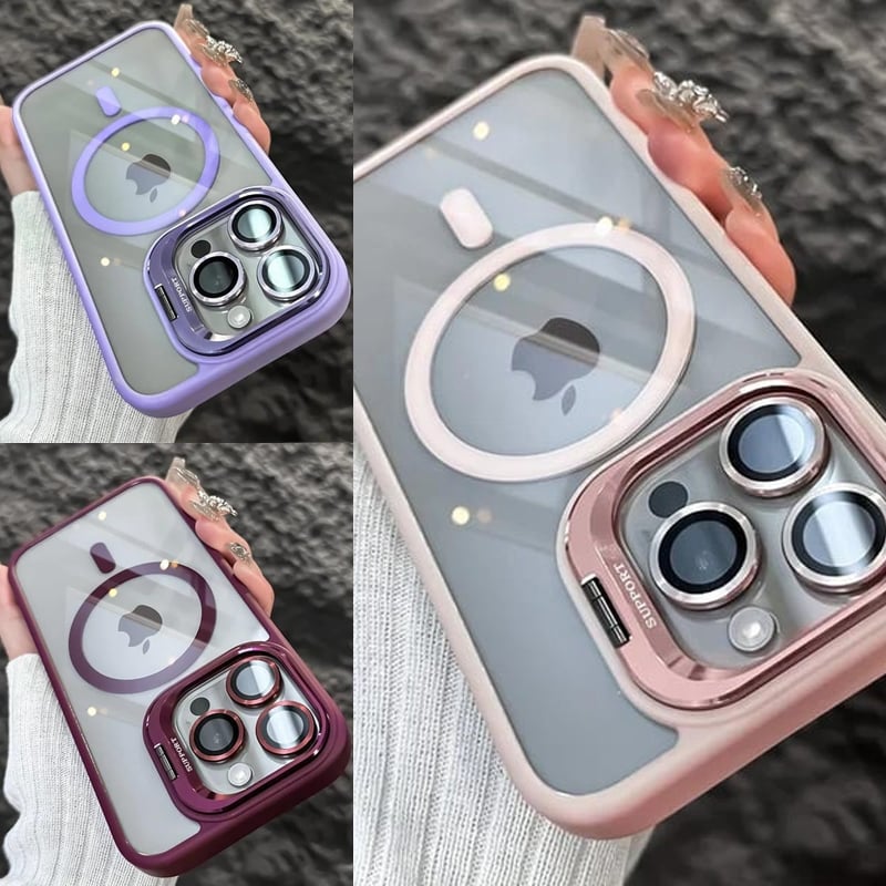 ✨Shockproof Mag Safe Case For iPhone Camera Lens Cover