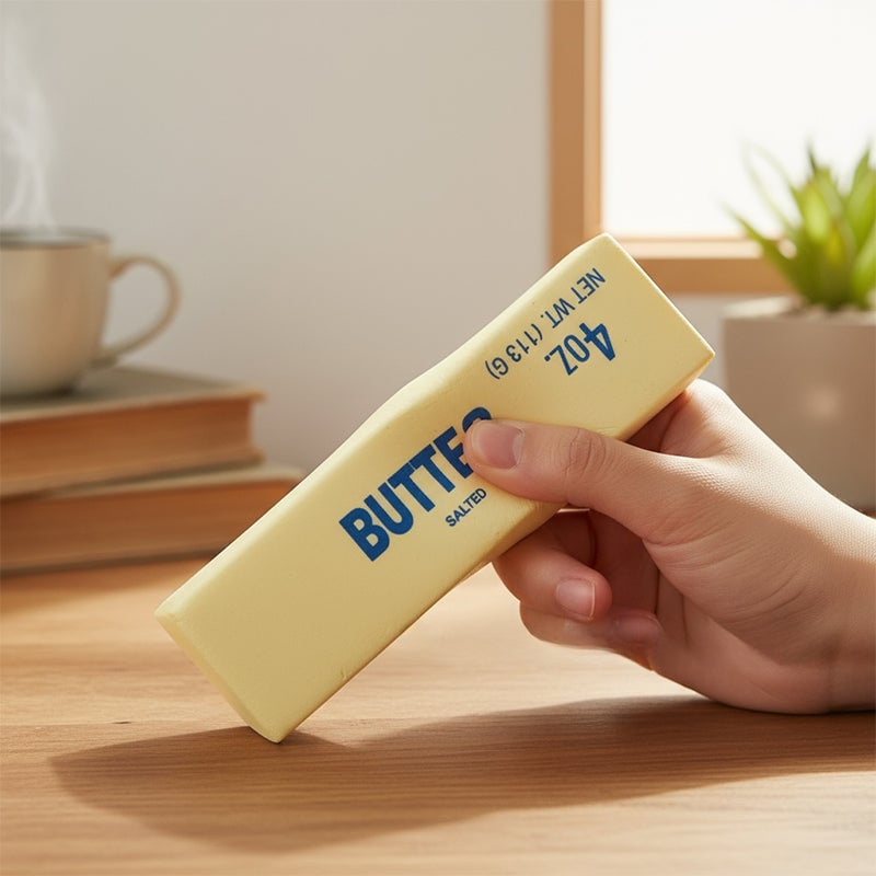 Butter Stick Slow Rising Squishy Toy