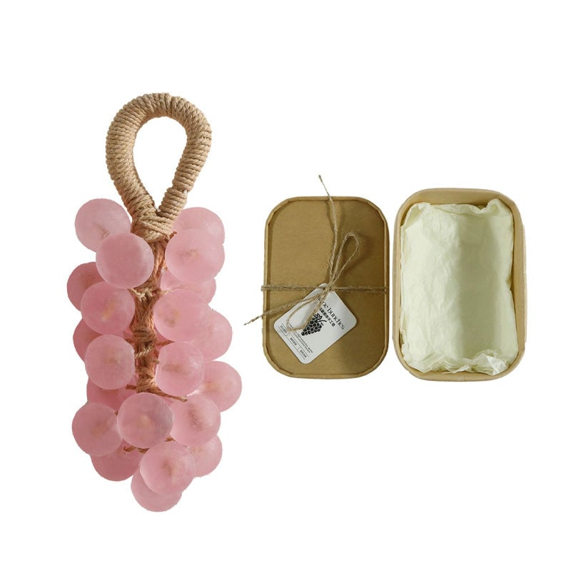 Handmade Crystal Grape Soap