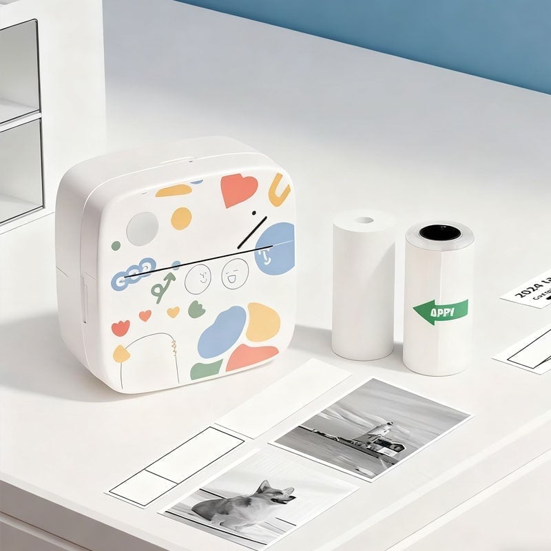 New Mini Wireless Bluetooth Label Printer