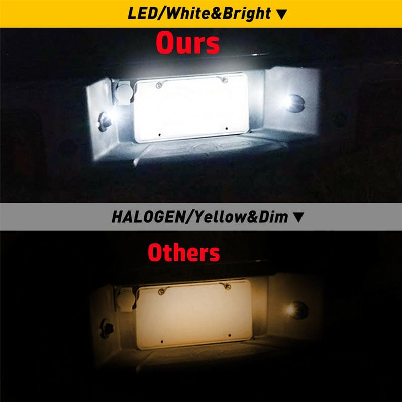 LED License Plate Light Assembly