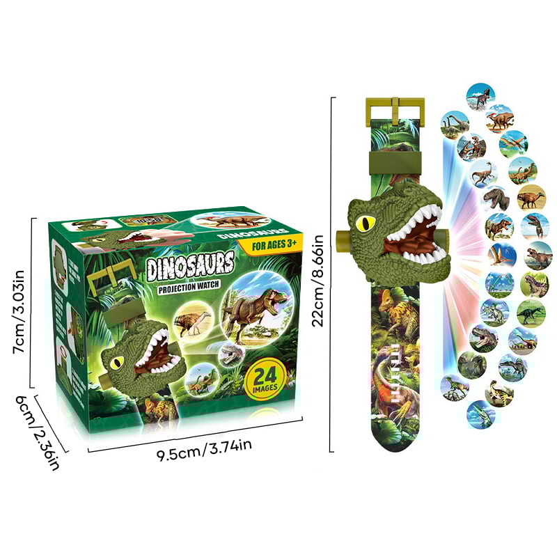 Dinosaur Projection Children's Watch Light-Up Toy
