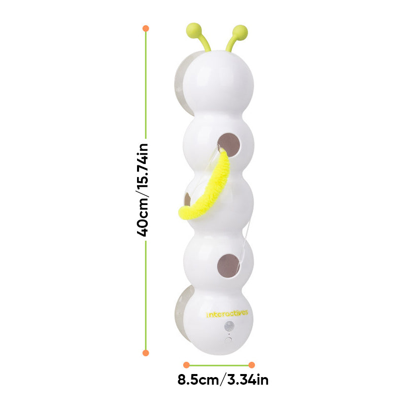 Interactive Electric Caterpillar Cat Toy