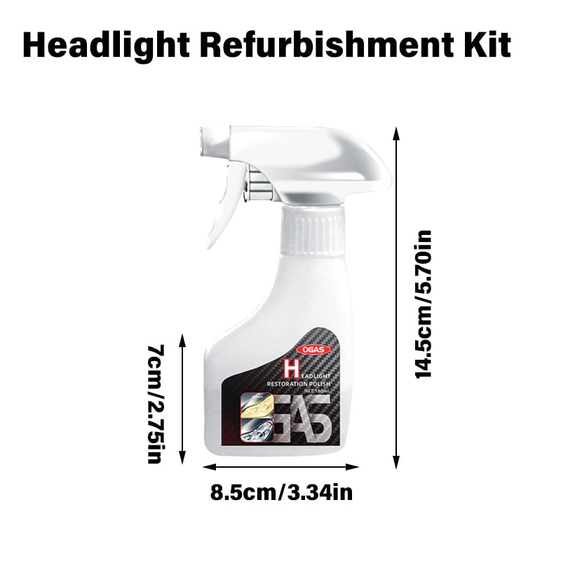 Headlight Restoration Spray