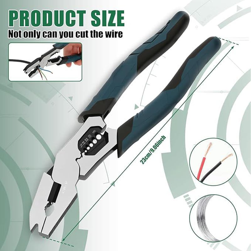 6-in-1 Multifunction Wire Stripping Pliers