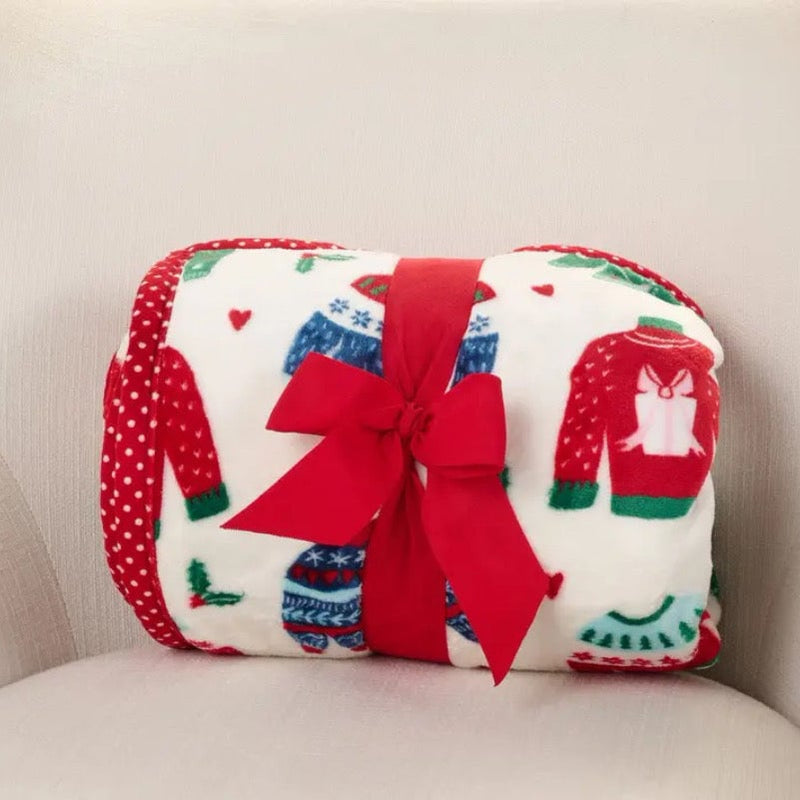 Flannel Decorative Throw Blanket