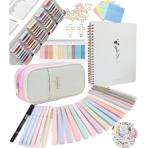 Floral Bible Tabs 66 Peel-and-Stick