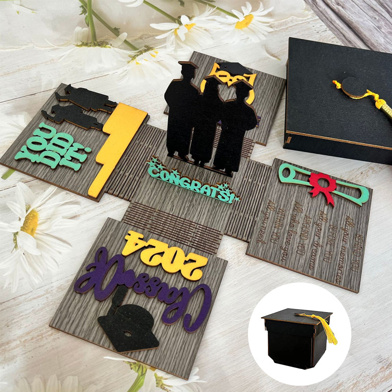 Graduation Hat Explosion Box – moonycozy