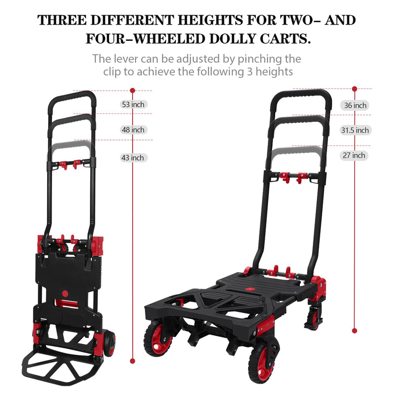 Sakerplus Lightweight Folding Hand Truck