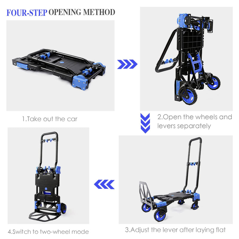 Sakerplus Lightweight Folding Hand Truck
