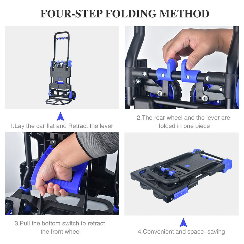 Sakerplus Lightweight Folding Hand Truck
