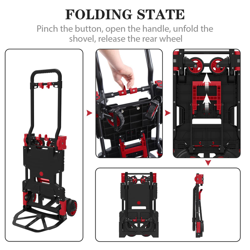 Sakerplus Lightweight Folding Hand Truck