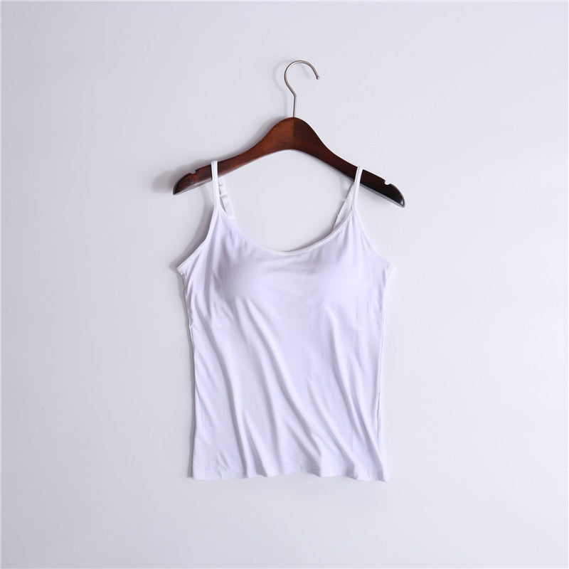 Tank Top With Built-In Bra