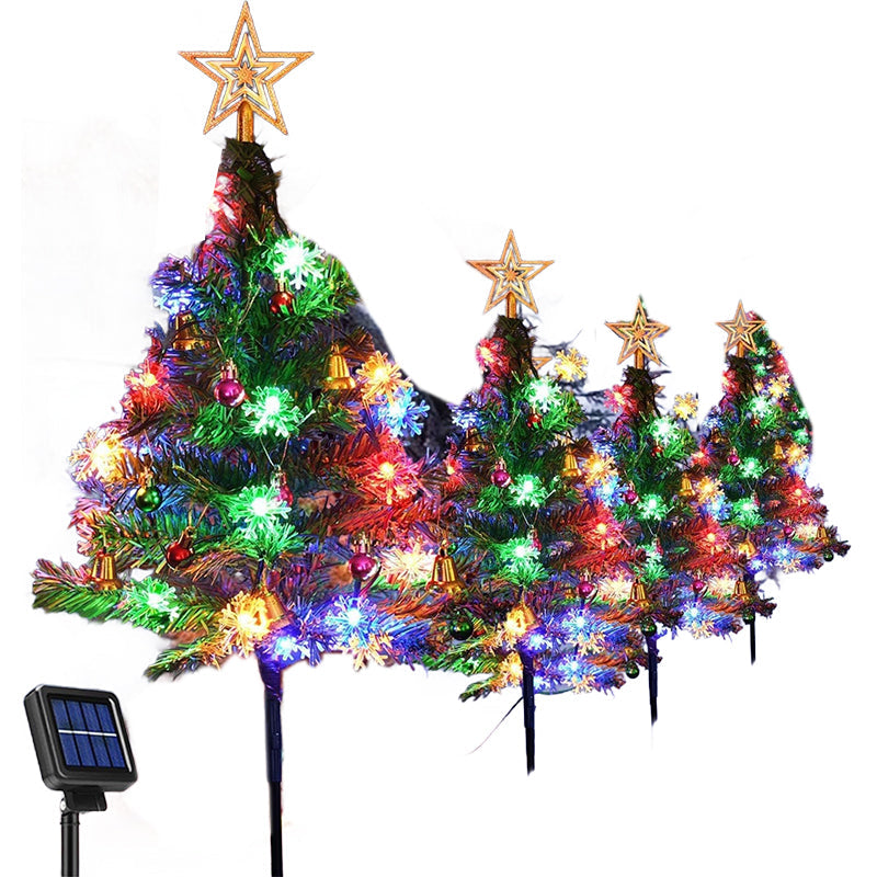 Solar Christmas Stake Lights – Outdoor Garden & Lawn Decoration Lights