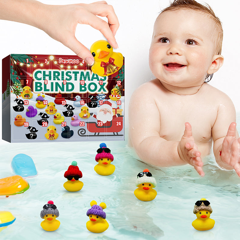 Advent Calendar - 24 Rubber Ducks for Kids
