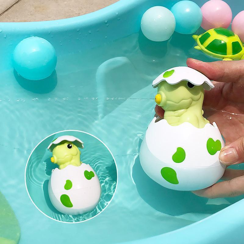 Baby bathing swimming sprinkler toy Easter Egg