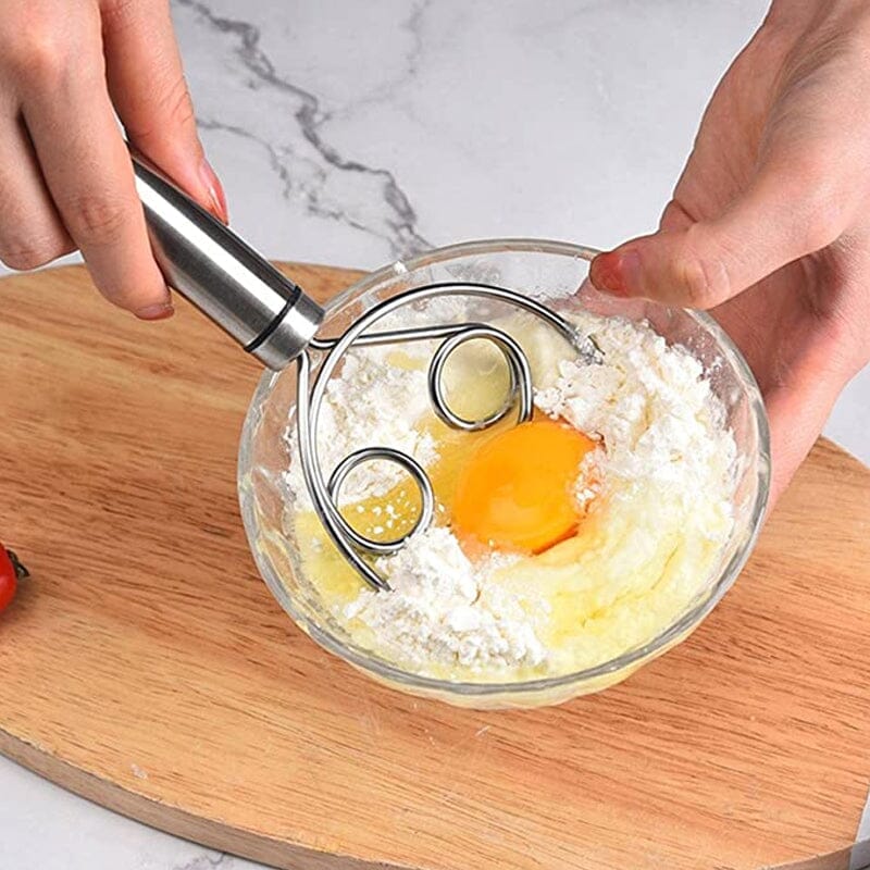 Stainless Steel Magic Dough Whisk